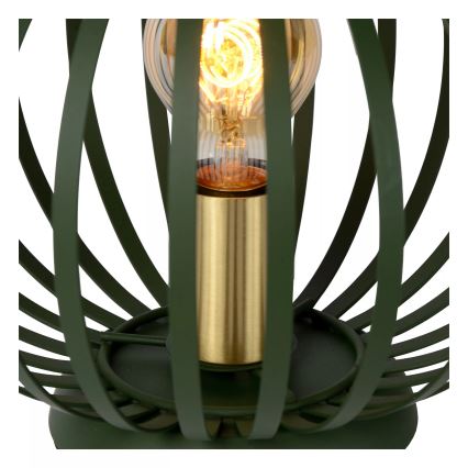 Lucide 78574/25/33 - Stolná lampa MANUELA 1xE27/40W/230V zelená
