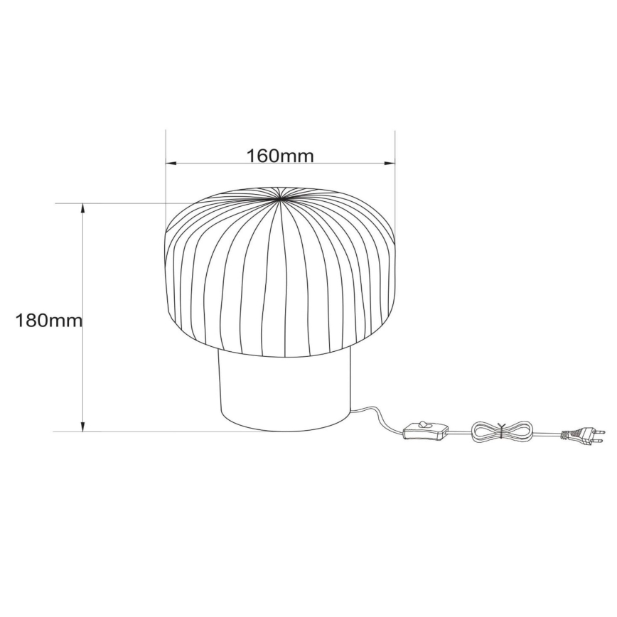 Lucide 78595/01/02 - Stolná lampa JANY 1xE14/25W/230V zlatá