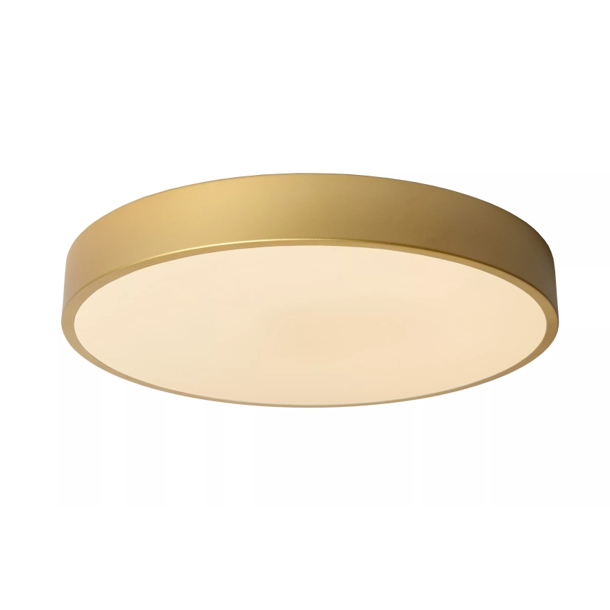 Lucide 79185/40/02 - LED Stmievateľné stropné svietidlo UNAR LED/24W/230V pr. 39,5 cm zlatá