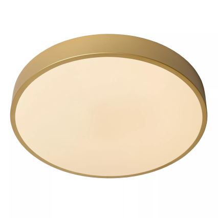 Lucide 79185/40/02 - LED Stmievateľné stropné svietidlo UNAR LED/24W/230V pr. 39,5 cm zlatá