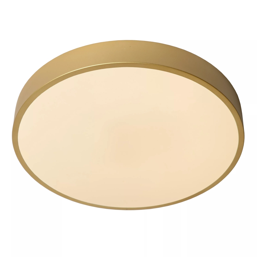 Lucide 79185/40/02 - LED Stmievateľné stropné svietidlo UNAR LED/24W/230V pr. 39,5 cm zlatá