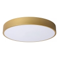 Lucide 79185/40/02 - LED Stmievateľné stropné svietidlo UNAR LED/24W/230V pr. 39,5 cm zlatá