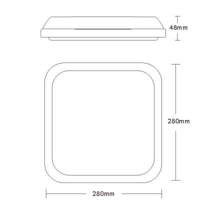 Lucide 79193/24/31 - LED Kúpeľňové svietidlo TISIS LED/24W/230V IP54