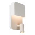 Lucide 79200/08/31 - LED Nástenné svietidlo BOXER LED/5W/230V + LED/5W USB biela