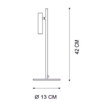 Lucide 79581/05/30 - LED Stmievateľná stolná lampa PHILON LED/4,5W/230V