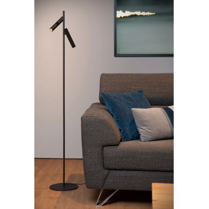 Lucide 79781/10/30 - LED Stmievateľná stojacia lampa PHILON 2xLED/4,5W/230V