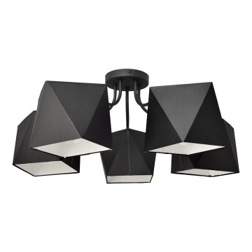 Luster ADAMANT 5xE27/15W/230V čierna