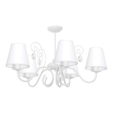 Luster LAURA 5xE14/60W/230V biela Luster LAURA 5xE14/60W/230V biela