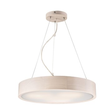 Luster na lane 3xE27/60W/230V ? 47 cm borovica