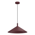Luster na lane ANEGA 1xGX53/15W/230V priemer 40 cm bordový