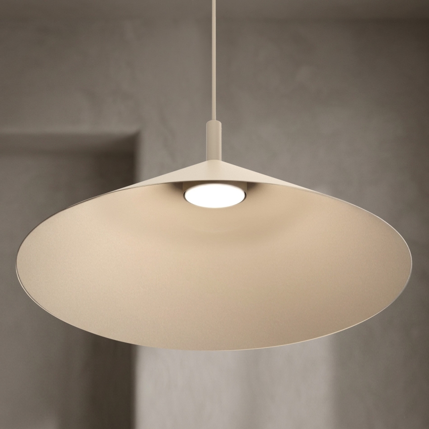 Luster na lane ANEGA 1xGX53/15W/230V, priemer 50 cm, béžový