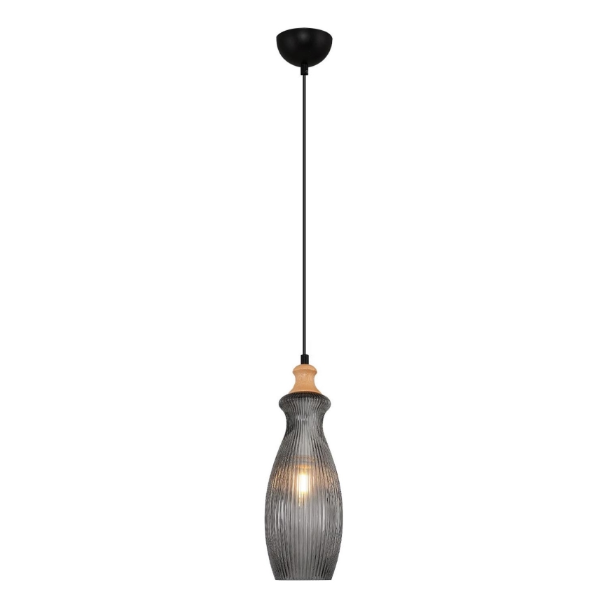 Luster na lane BOTTLE 1xE14/4W/230V dymový