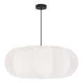Luster na lane CAFEE 1xE27/40W/230V s priemerom 52 cm biely