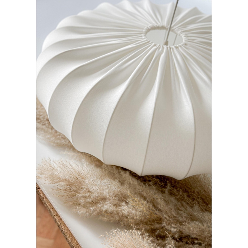 Luster na lane CAFEE 1xE27/40W/230V s priemerom 52 cm biely