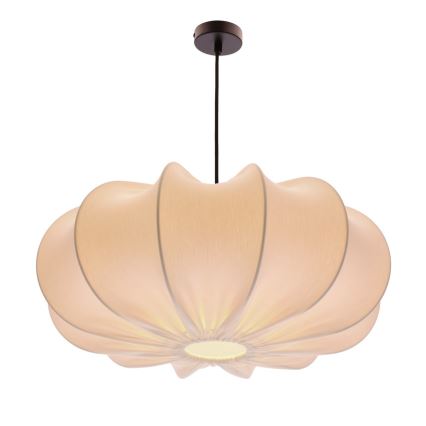 Luster na lane CAFEE 1xE27/40W/230V s priemerom 52 cm biely