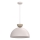 Luster na lane NEVIS 1xE27/15W/230V Ø 38 cm krémový