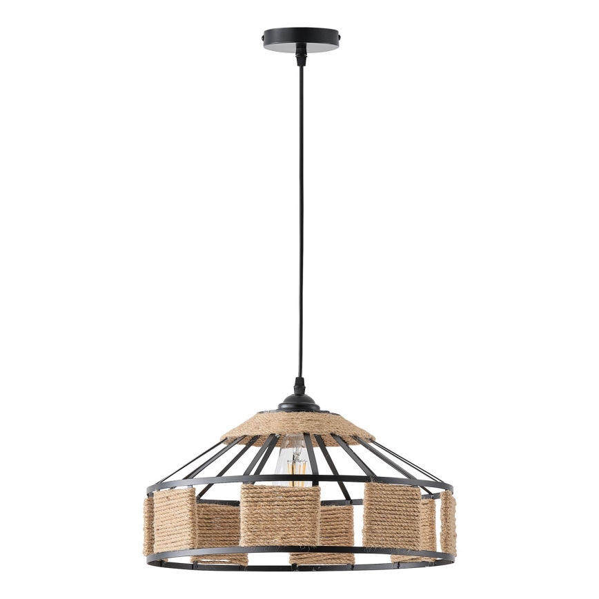 Luster na lanku 1xE27/15W/230V béžová
