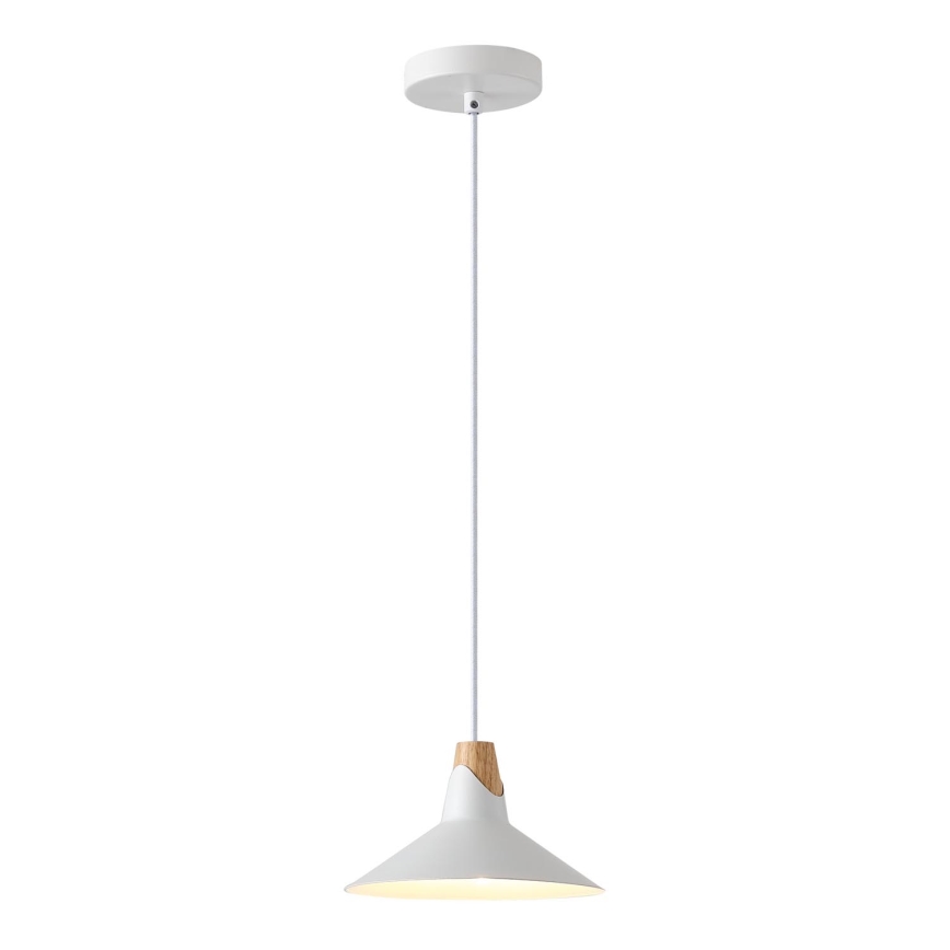 Luster na lanku 1xE27/15W/230V biela