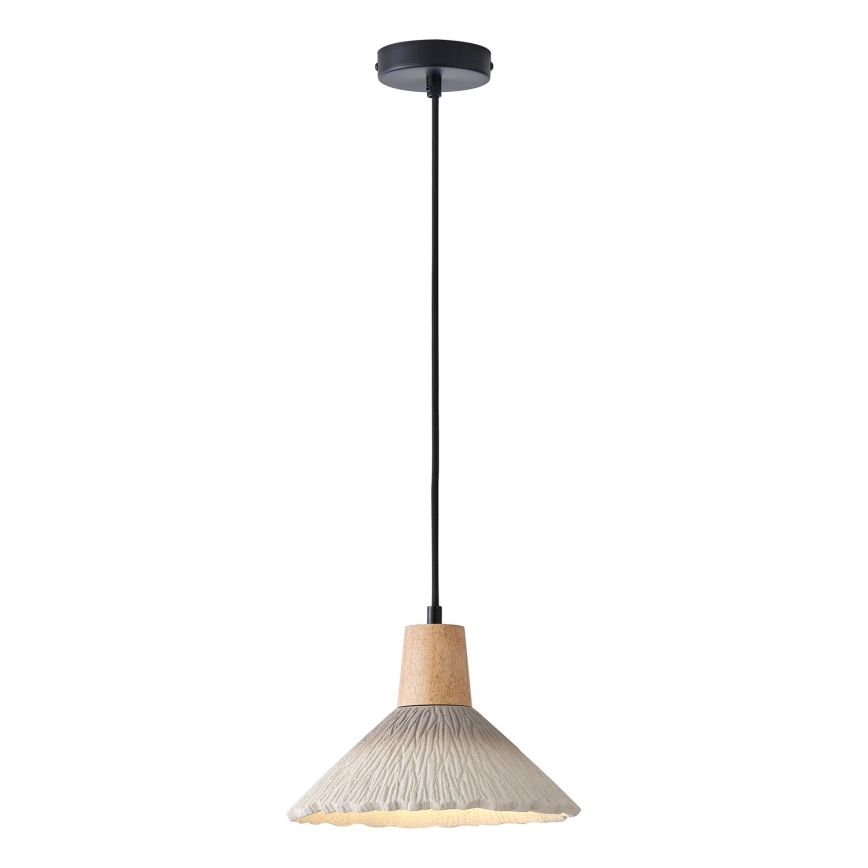 Luster na lanku 1xE27/15W/230V krémová