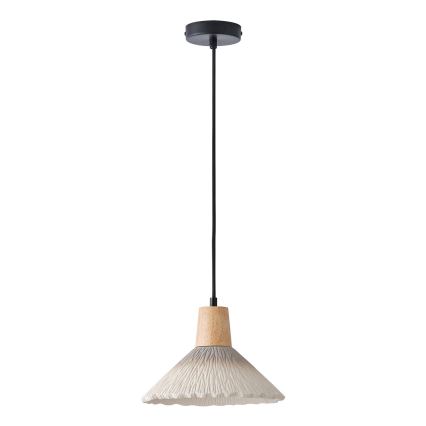Luster na lanku 1xE27/15W/230V krémová