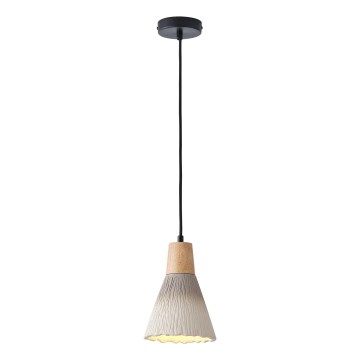 Luster na lanku 1xE27/15W/230V krémová