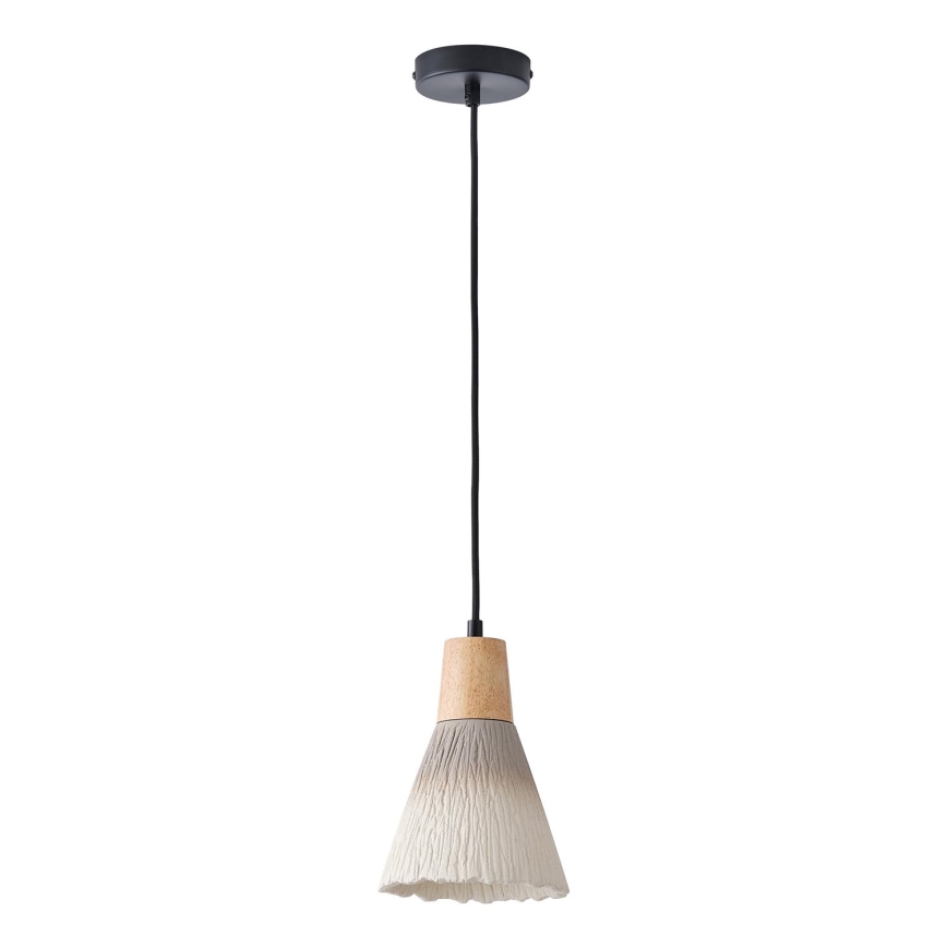 Luster na lanku 1xE27/15W/230V krémová