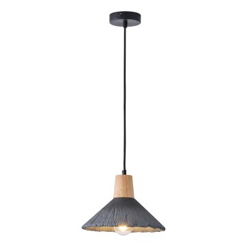 Luster na lanku 1xE27/15W/230V šedá