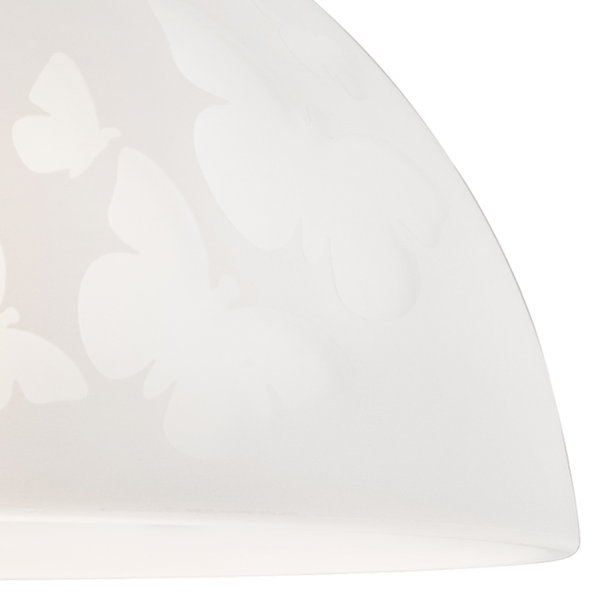 Luster na lanku 1xE27/60W/230V motýľi