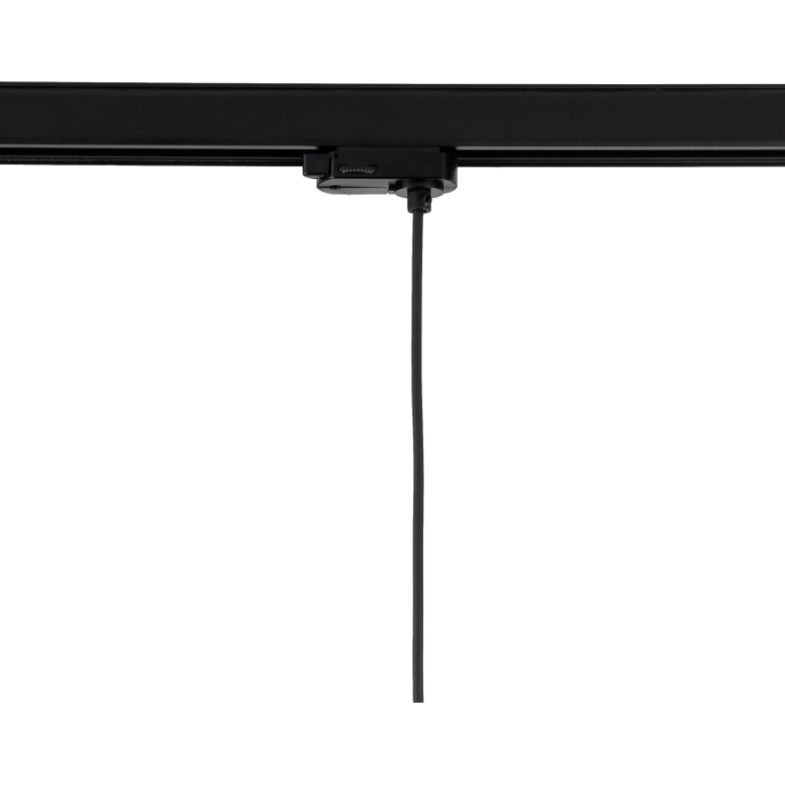 Luster na lanku do 3-fázového lištového systému TRACER 1xE27/15W/230V pr. 30 cm čierna/biela