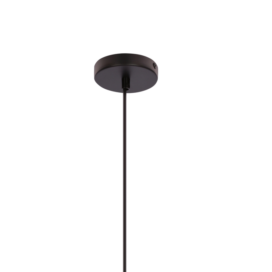 Luster na lanku AFRICA 1xE27/40W/230V priemer 40 cm hnedý/krémový
