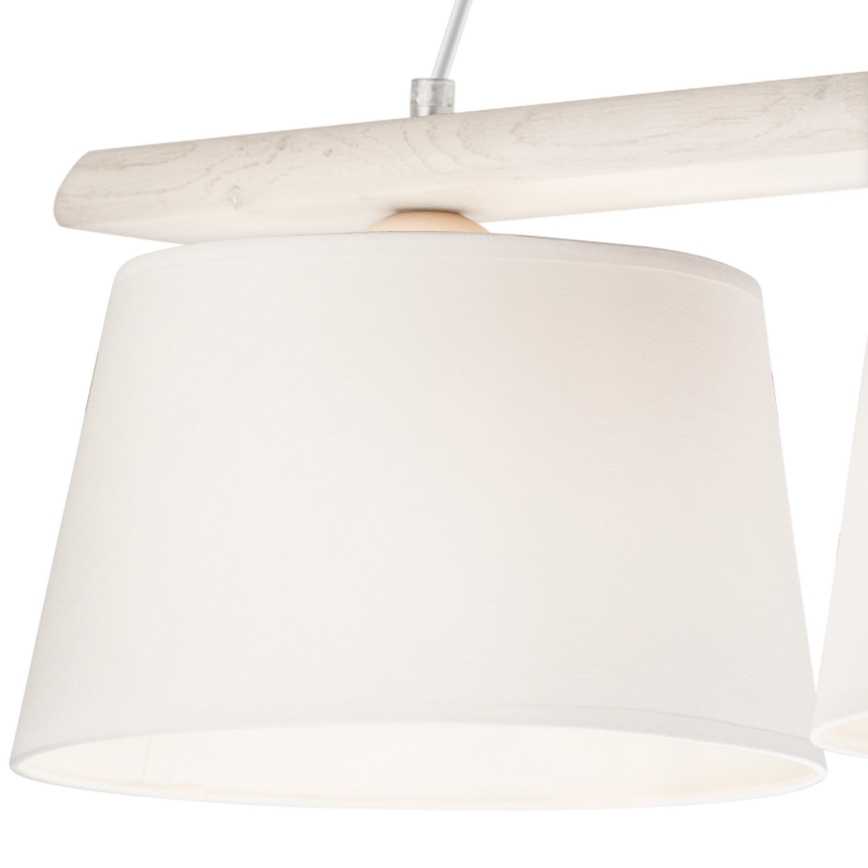 Luster na lanku AIDA 3xE27/60W/230V dub