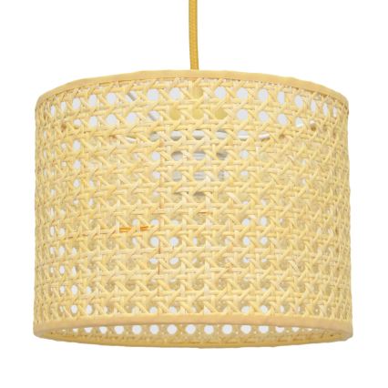 Luster na lanku ALBA 1xE27/15W/230V pr. 20 cm ratan