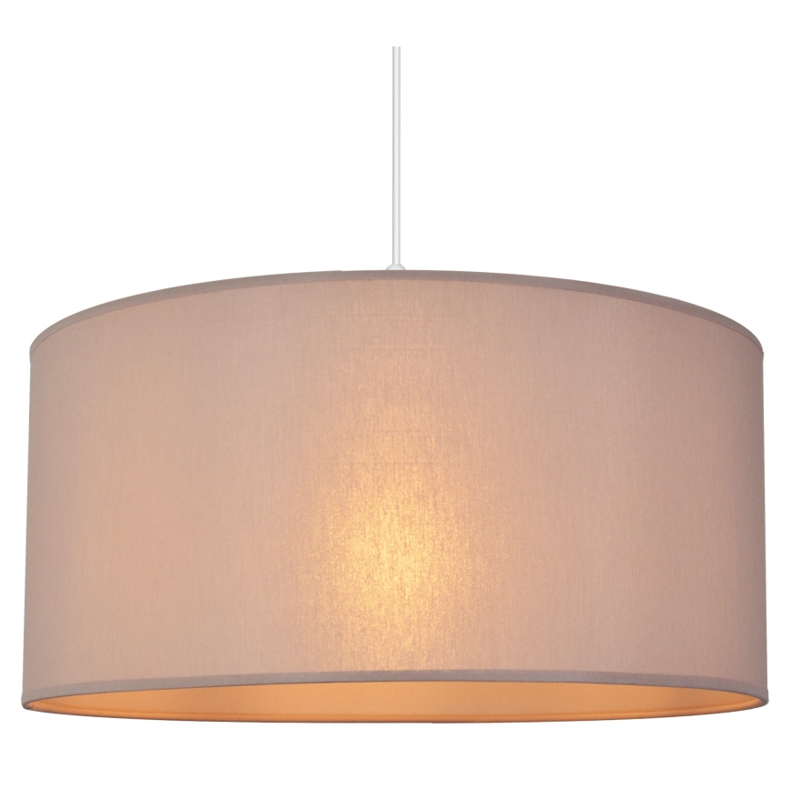 Luster na lanku ALBA 1xE27/15W/230V pr. 40 cm béžová