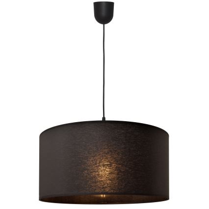 Luster na lanku ALBA 1xE27/15W/230V pr. 40 cm čierna