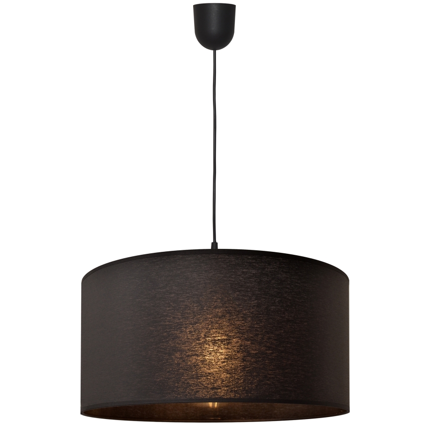 Luster na lanku ALBA 1xE27/15W/230V pr. 40 cm čierna