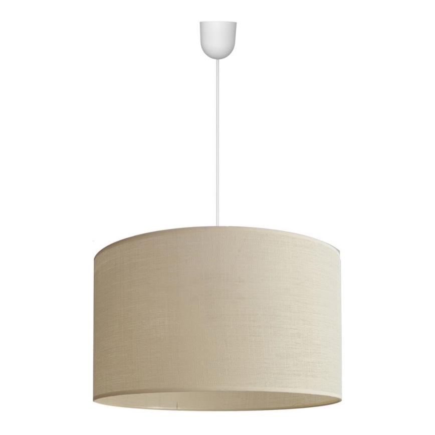 Luster na lanku ALBA 1xE27/15W/230V pr. 45 cm béžová