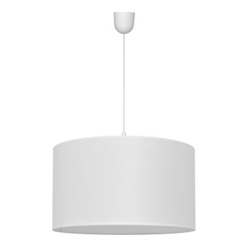 Luster na lanku ALBA 1xE27/15W/230V pr. 45 cm biela