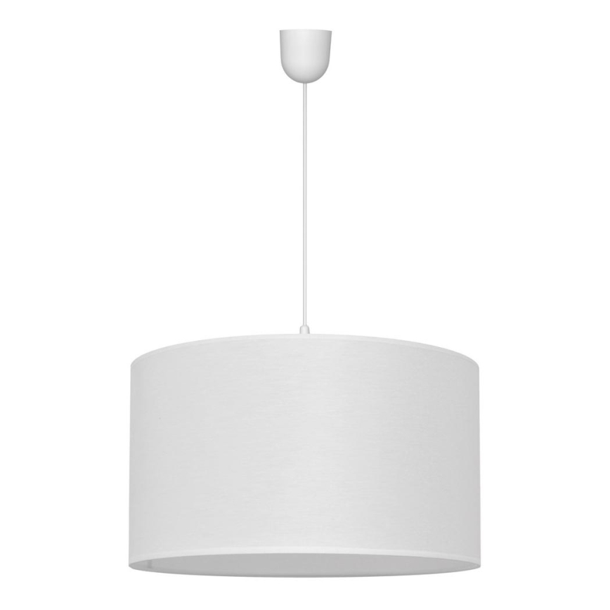 Luster na lanku ALBA 1xE27/15W/230V pr. 45 cm biela