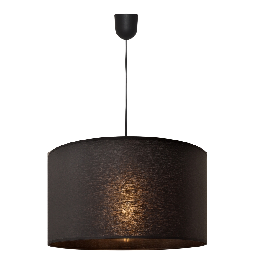 Luster na lanku ALBA 1xE27/15W/230V pr. 45 cm čierna