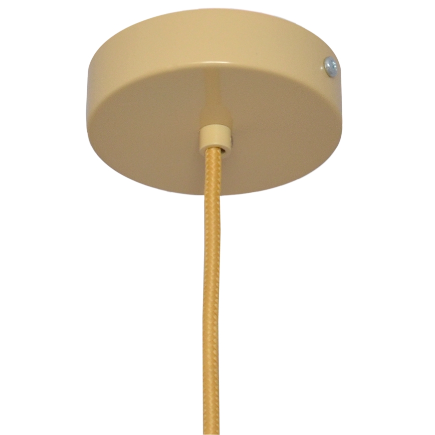 Luster na lanku ALBA 1xE27/15W/230V pr. 45 cm hnedá