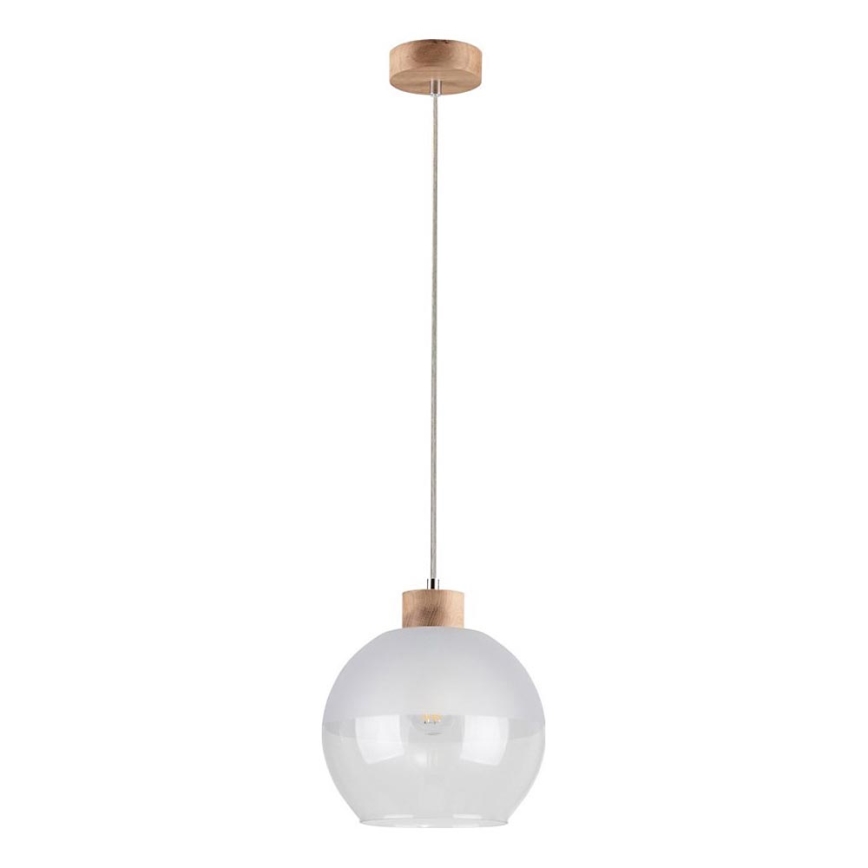 Luster na lanku ALESSANDRO 1xE27/60W/230V dub