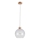 Luster na lanku ALESSANDRO 1xE27/60W/230V dub