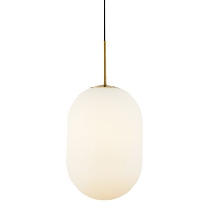 Luster na lanku ALIAS 1xE14/40W/230V pr. 24 cm zlatá