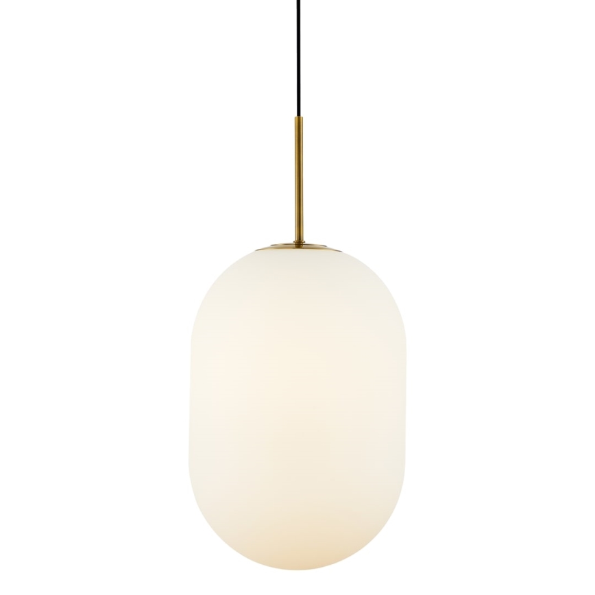 Luster na lanku ALIAS 1xE14/40W/230V pr. 24 cm zlatá
