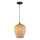 Luster na lanku ALMA 1xE27/60W/230V pr. 23 cm bambus