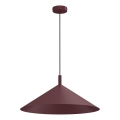 Luster na lanku ANEGA 1xGX53/15W/230V pr. 50 cm bordový
