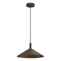 Luster na lanku ANEGA 1xGX53/15W/230V priemer 30 cm hnedý