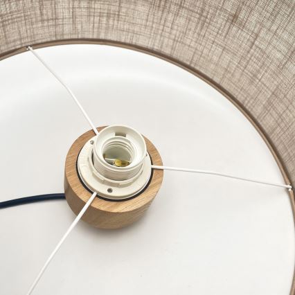 Luster na lanku ANTONIO 1xE27/60W/230V dub