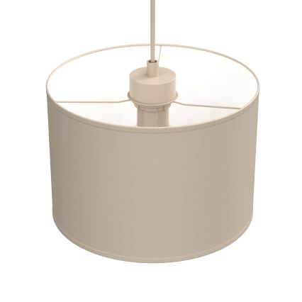 Luster na lanku ARDEN 1xE27/15W/230V pr. 25 cm béžový