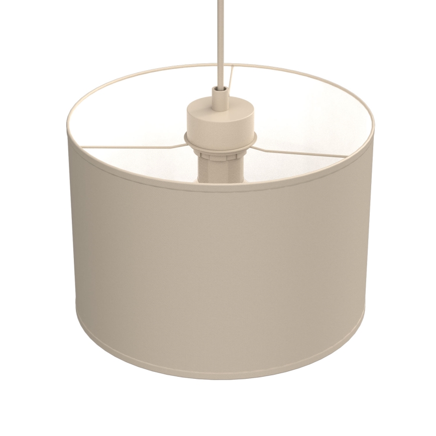 Luster na lanku ARDEN 1xE27/15W/230V pr. 25 cm béžový